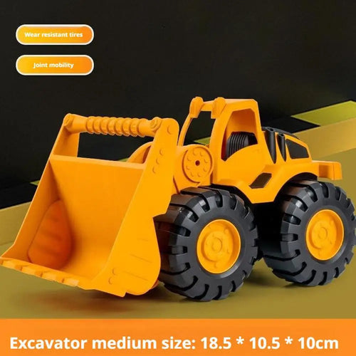 Construction Truck Toy Set - Excavator & Engineering Vehicles for Toddlers