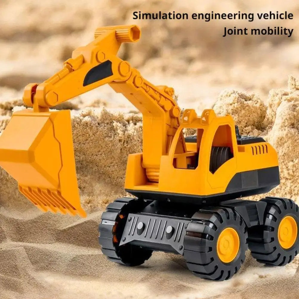Construction Truck Toy Set - Excavator & Engineering Vehicles for Toddlers