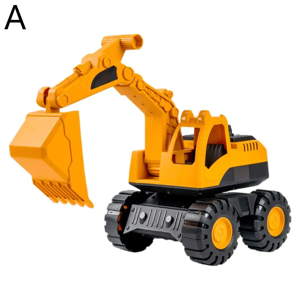 Construction Truck Toy Set - Excavator & Engineering Vehicles for Toddlers